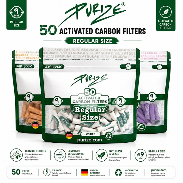 PURIZE Regular Size 9 mm - 50er