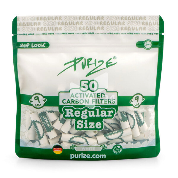 PURIZE Regular Size 9mm - 50er - Weiß