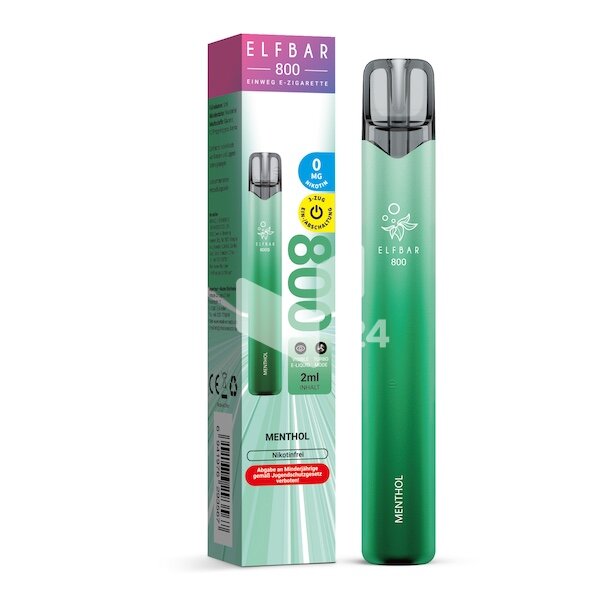 ELFBAR 800 - (ohne Nikotin) Menthol