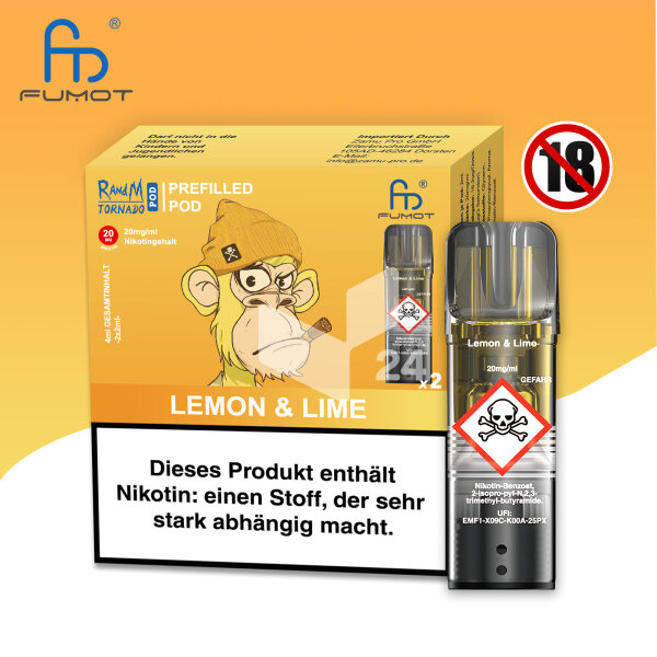 RandM Pod - Lemon & Lime