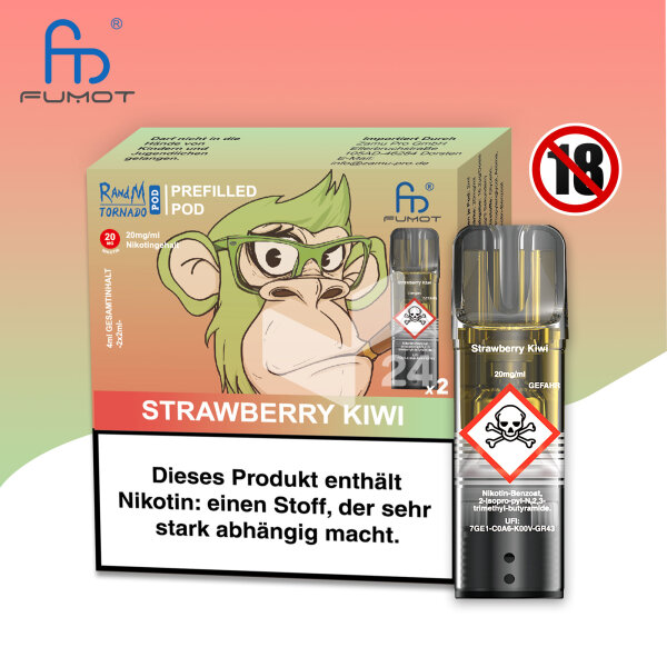 RandM Pod - Strawberry Kiwi