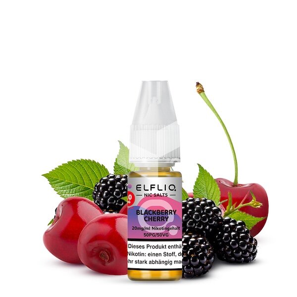 Elfbar - Elfliq Blackberry Cherry - 20mg Nikotin *NEU*