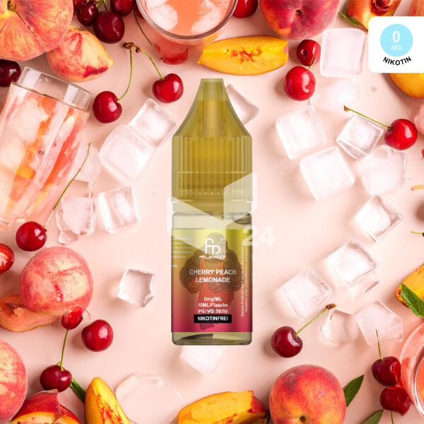 Fumot RandM - Liquid ohne Nikotin Cherry Peach Lemonade - 0mg