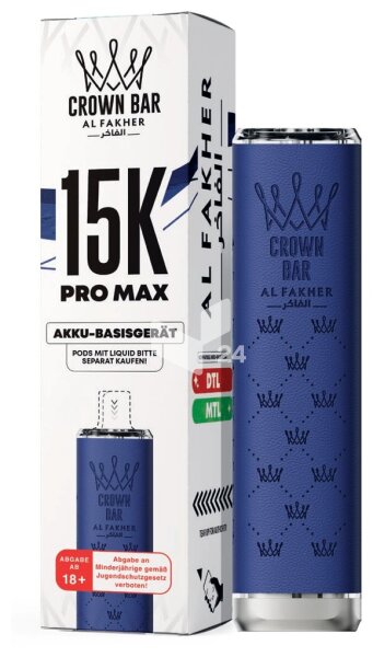 AL Fakher - Pro Max 15K Akku – Blue