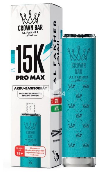 AL Fakher - Pro Max 15K Akku – Teal