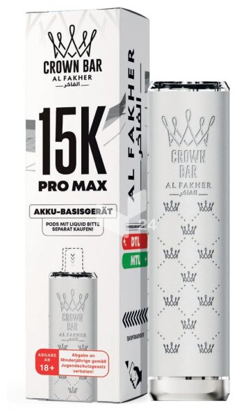 AL Fakher - Pro Max 15K Akku – White