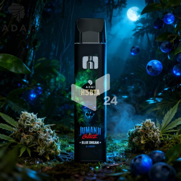 Jumanji by GZUZ - H3 Blue Dream" (Blueberry) - 1ml CRD