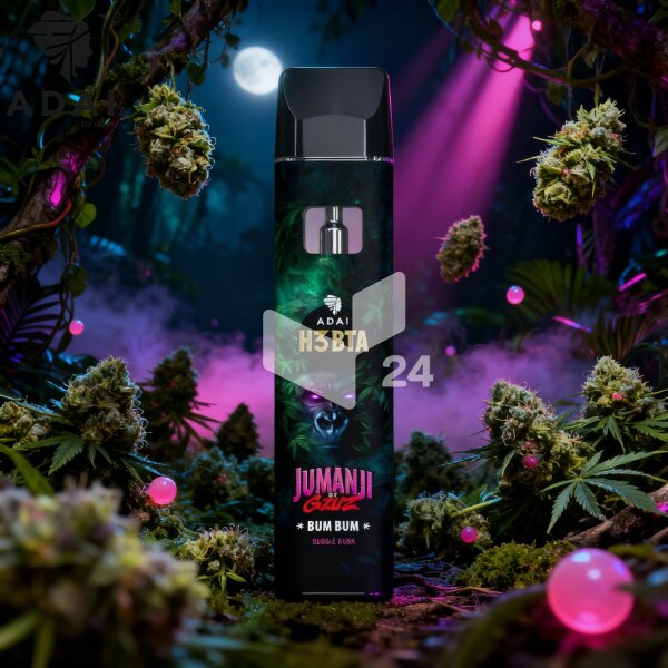 Jumanji by GZUZ - H3 Bum Bum" (Bubble Gum) - 1ml CRD