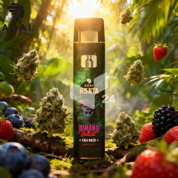 Jumanji by GZUZ - H3 Cali Haze" (Berry Gelato) - 1ml CRD