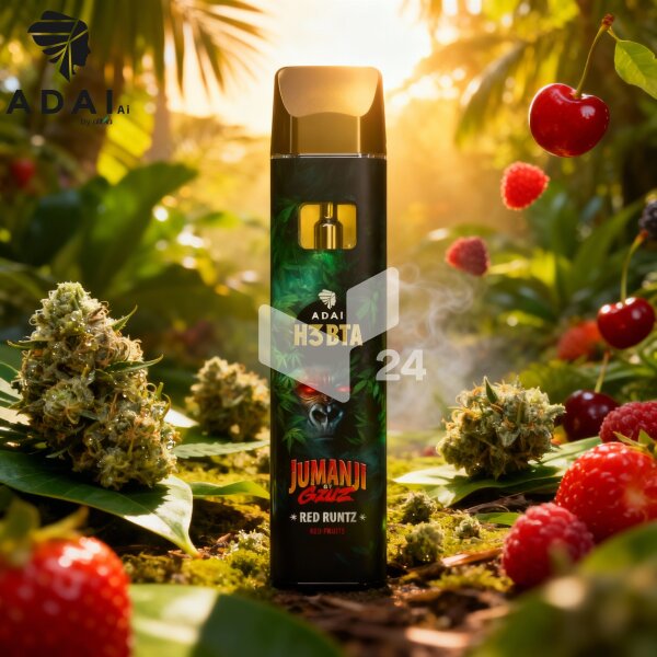 Jumanji by GZUZ - H3 Red Runtz" (Red Fruits) - 1ml CRD