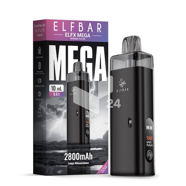 Elfbar - ELFX MEGA Black