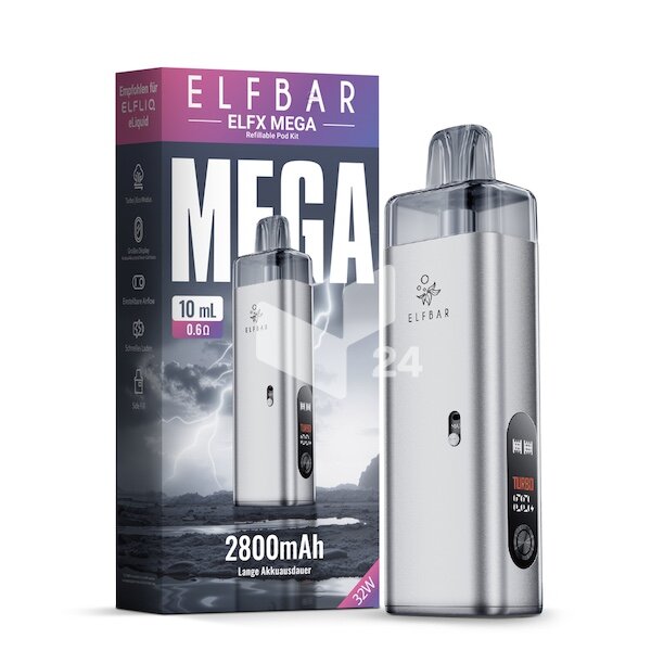 Elfbar - ELFX MEGA Silver