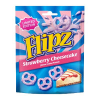 Mc Vities - Flipz Strawberry Cheesecake Pretzels 90g