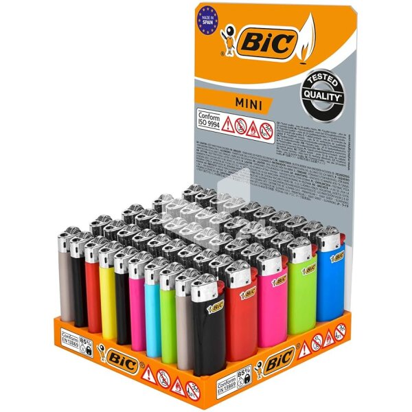 BIC® Einwegfeuerzeug 50er-Display Mini J5