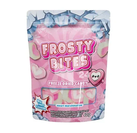 Frosty Bites Heart Marshmallow 40g  *NEU*