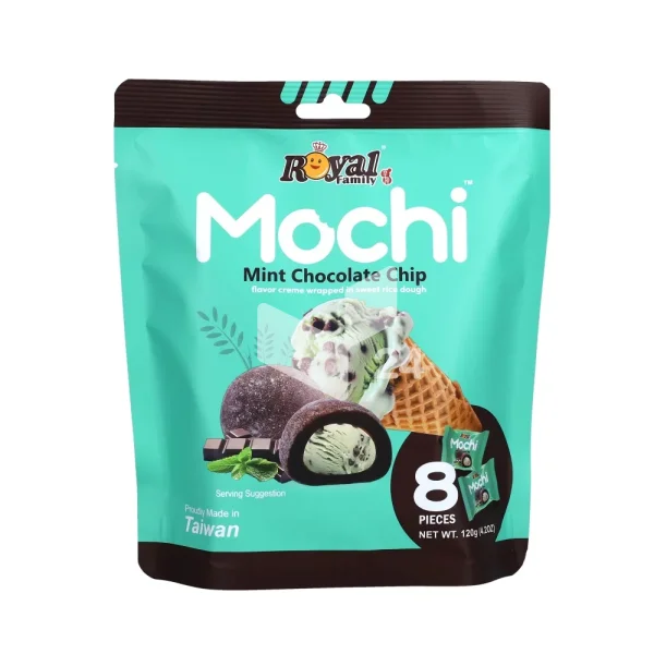 Royal Family - Mochi Mint Chocolate Chip 12x120g