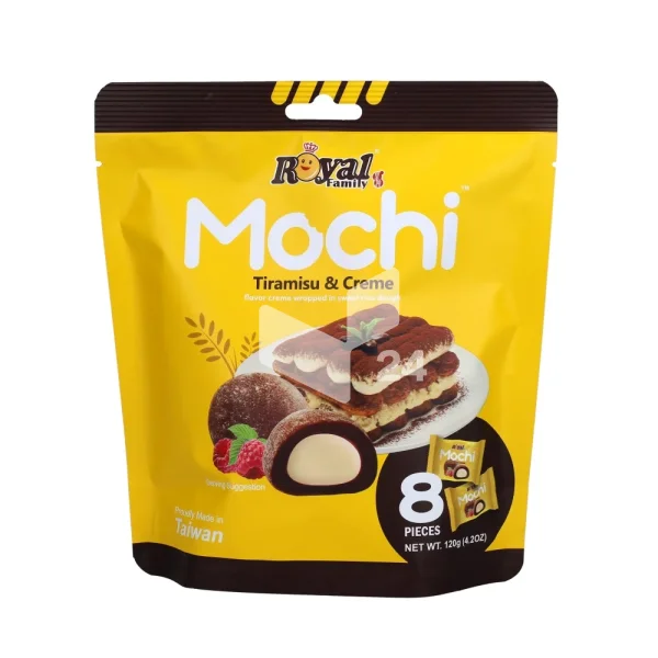 Royal Family - Mochi Tiramisu & Creme 12x120g
