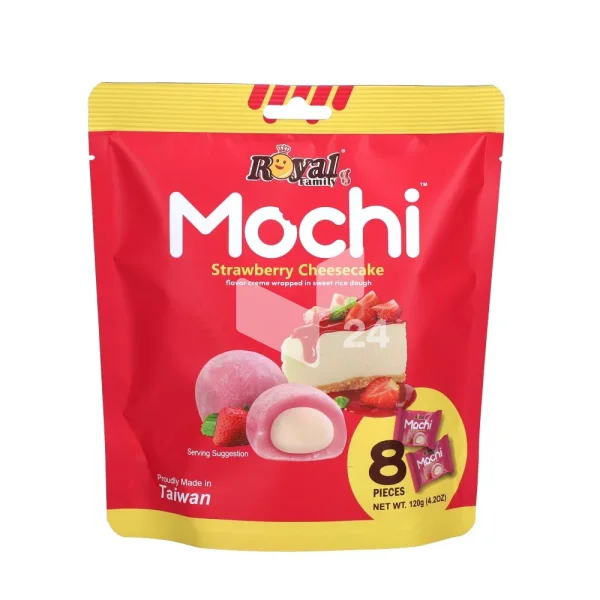 Royal Family - Mochi Strawberry Cheese Cake 12x120g