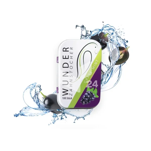 Wunder Zahnstocher Grape Mint