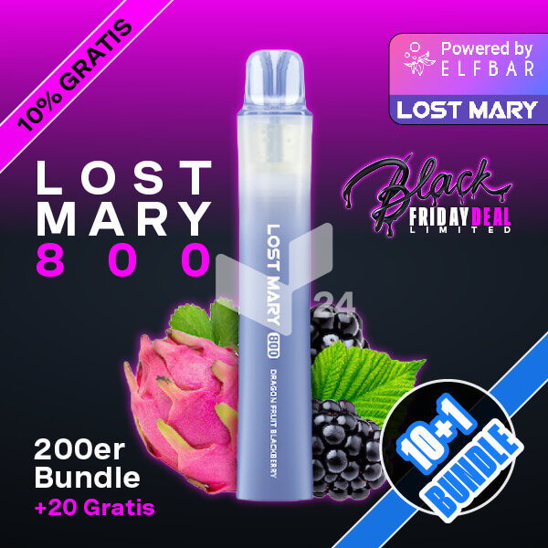 Lost Mary powered by Elfbar Bundle 800 - 200+20 Gratis