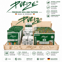 PURIZE POS-Aufsteller + 35x Artikel