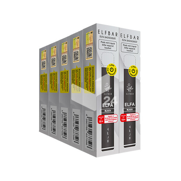 Elfbar ELFA - Akkuträger Black