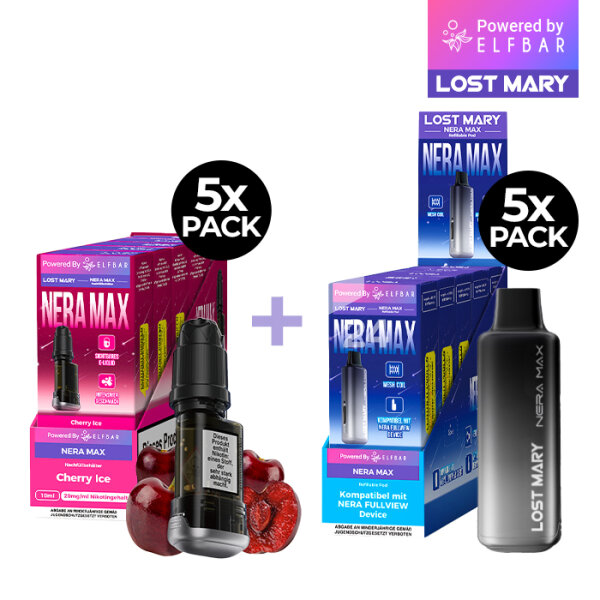 Lost Mary - Nera Max Pod Cherry Ice (Set)