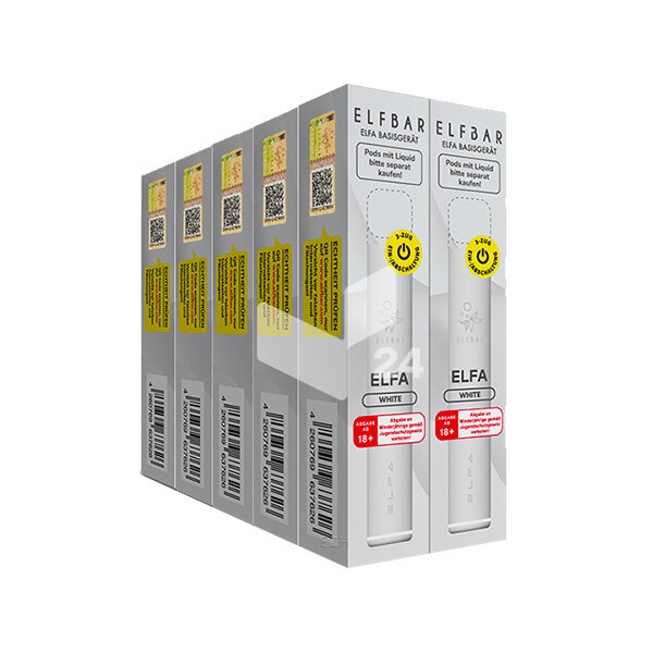 Elfbar ELFA - Akkuträger White