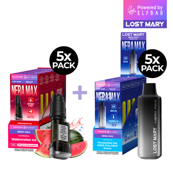 Lost Mary - Nera Max Pod Watermelon Ice (Set)