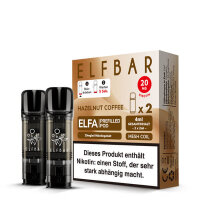 Elfbar Elfa - Prefilled Pod Hazelnut Coffee *NEU*