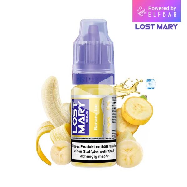 Lost Mary Nicsalts - Banana Ice - 20mg