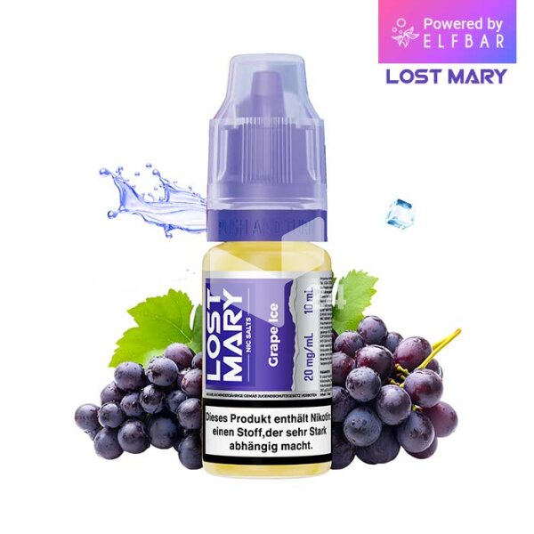 Lost Mary Nicsalts - Grape Ice - 20mg