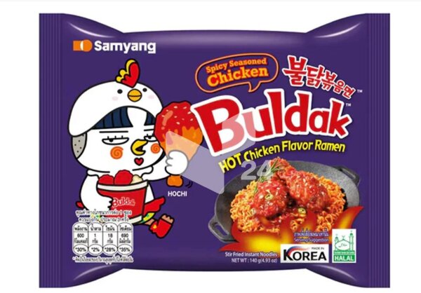 Samyang Buldak Ramen Sweet & Spicy Chicken 140g