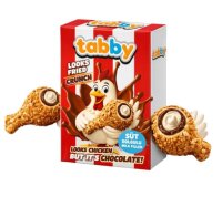 Tabby - Crunch Chocolate (Looks fried Chicken) 50g