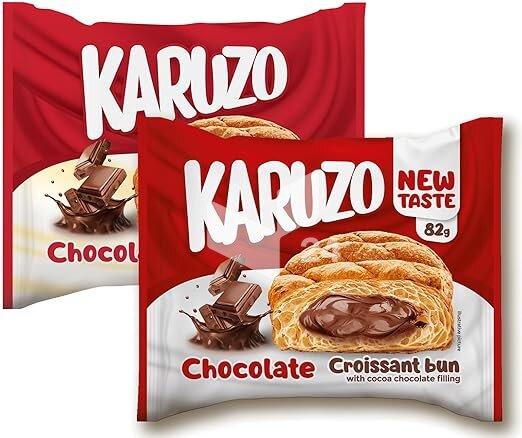 Karuzo Croissant - Chocolate Cream 82g - 24er Karton