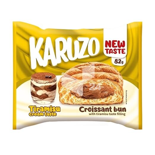 Karuzo Croissant - Tiramisu Füllung 82g - 24er Karton