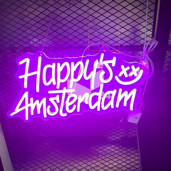 Happys Amsterdam - NEON Reklame