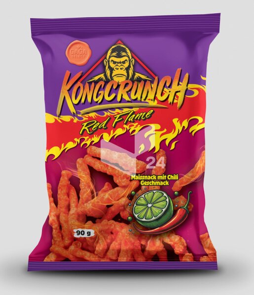 Kongcrunch Red Flame 90g – pikant-scharf mit kräftigem Gewürzprofil