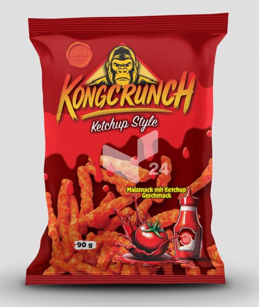 Kongcrunch Ketchup Style 90g – süßlich-würzig mit Tomatenaroma