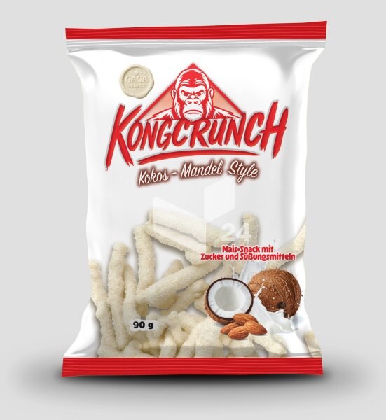 Kongcrunch Cocos Mandelcreme 90g – exotisch-süß mit Kokos- und Mandelaroma