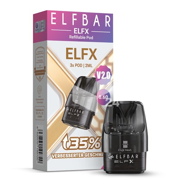 Elfbar - ELFX V2.0 - Refillable Pod (Leerpod)