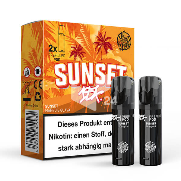 187 Pod (2x) (kompatibel) Sunset NEU