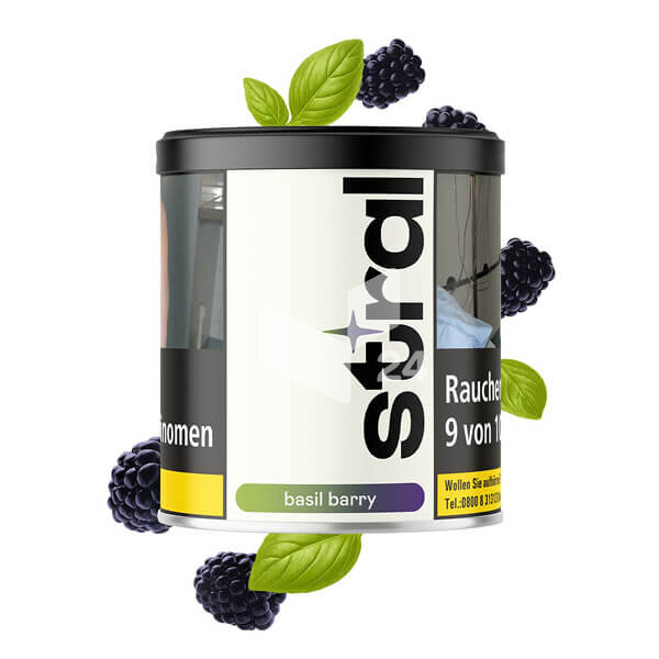 Stral Tabak Basil Barry 200g