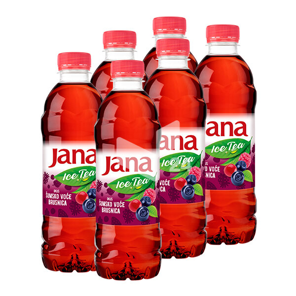 Jana - Ice Tea - Wald- u. Preiselbeeren 0,5l