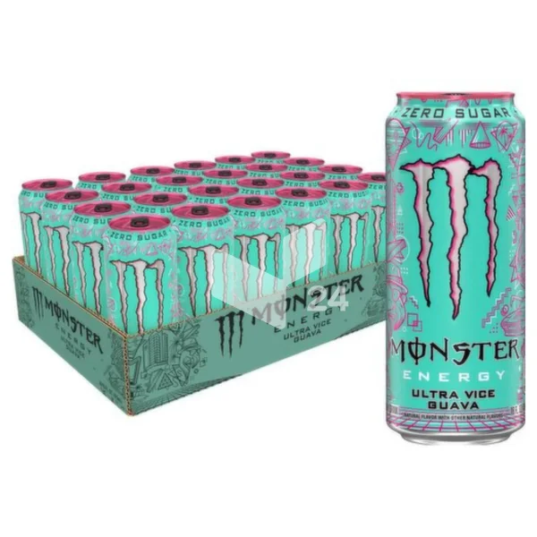 Monster Energy - USA - Ultra Vice Guava 473ml