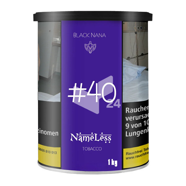Nameless Tabak  #40 Black Nana 1kg