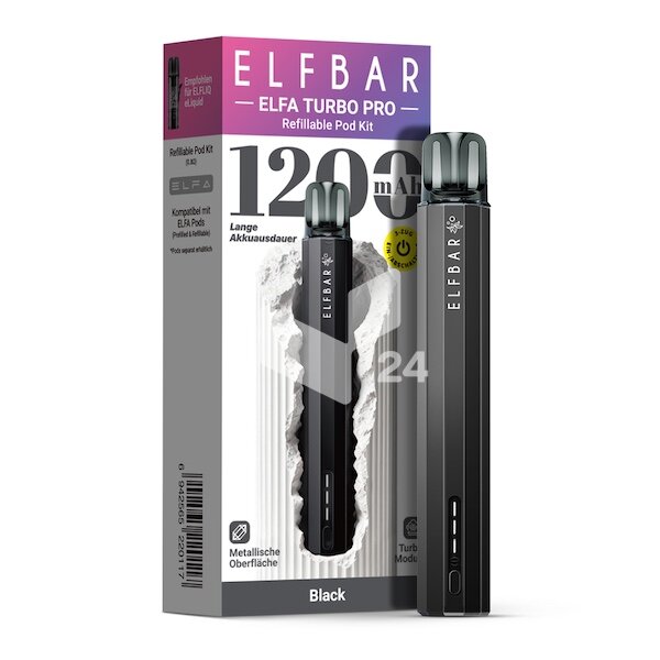Elfbar - Elfa Turbo Pro Black