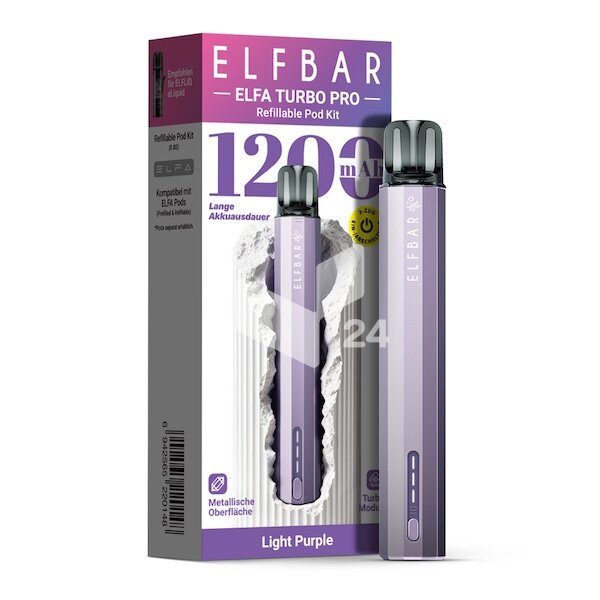 Elfbar - Elfa Turbo Pro Light Purple