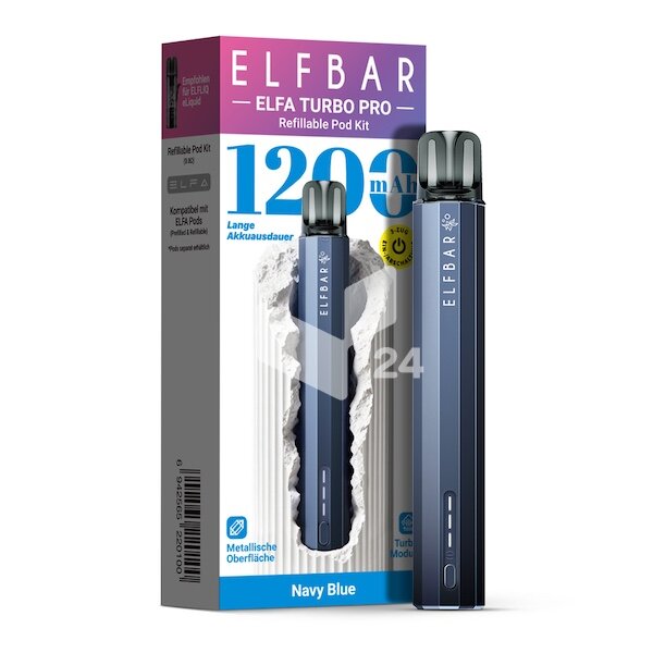 Elfbar - Elfa Turbo Pro Navy Blue
