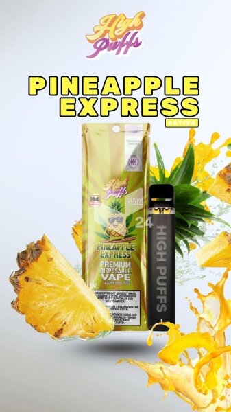 High Puffs H4 Superior Vape Pineapple Express 1ml